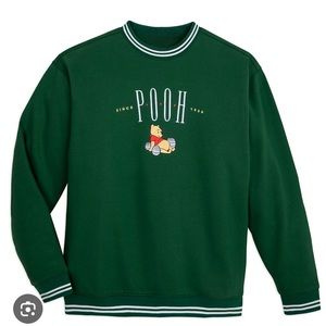 Disney Green Pooh Men's Sweater